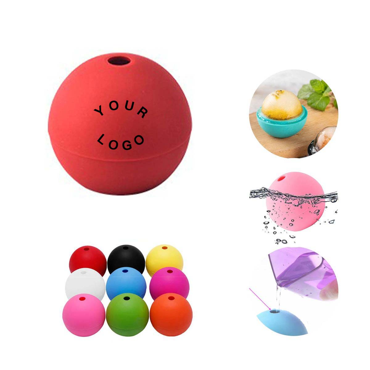 Reusable Ice Ball Maker for Slow Melting Drinks 3