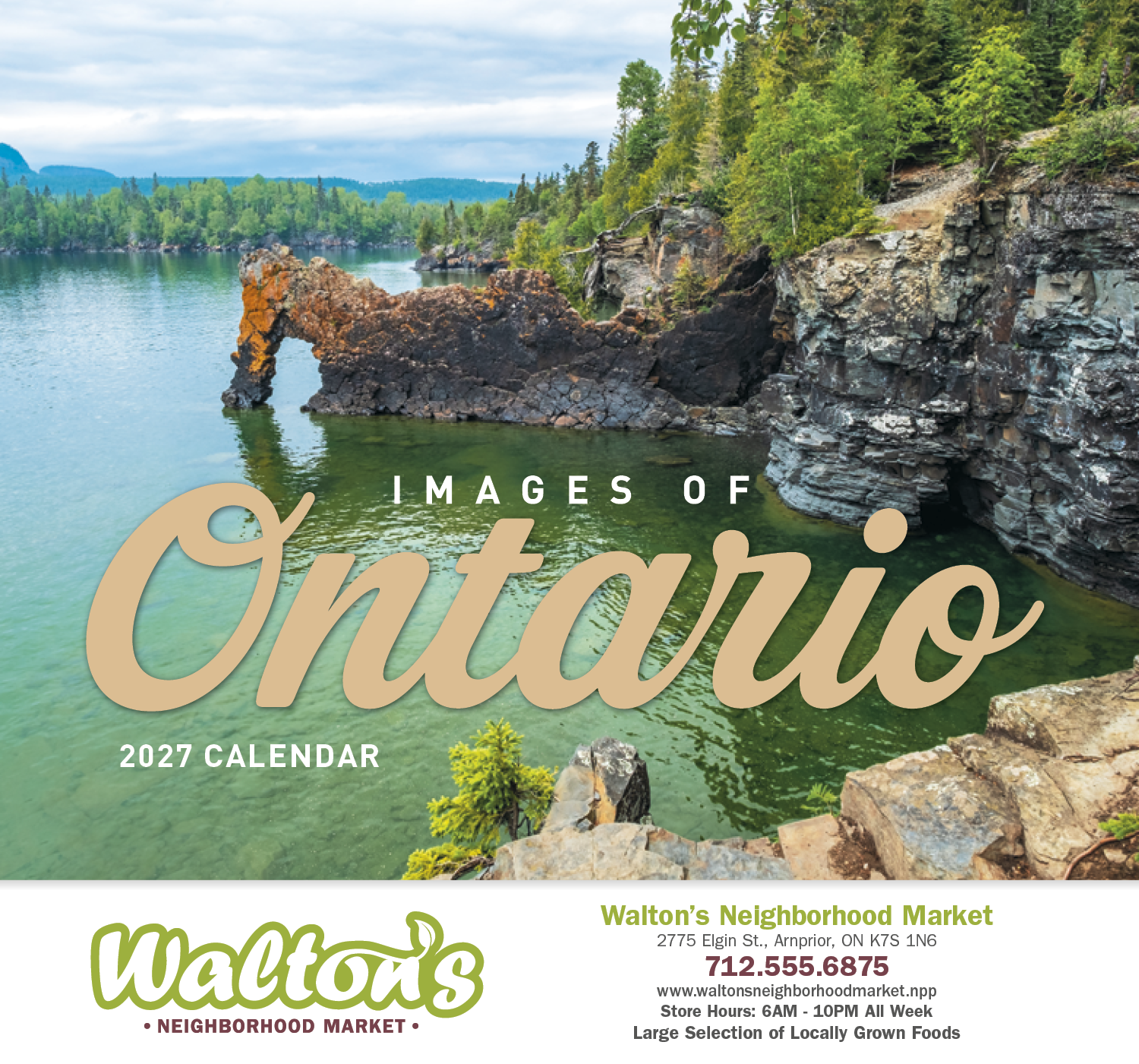 Good Value™ Images of Ontario - Stapled Calendar 49