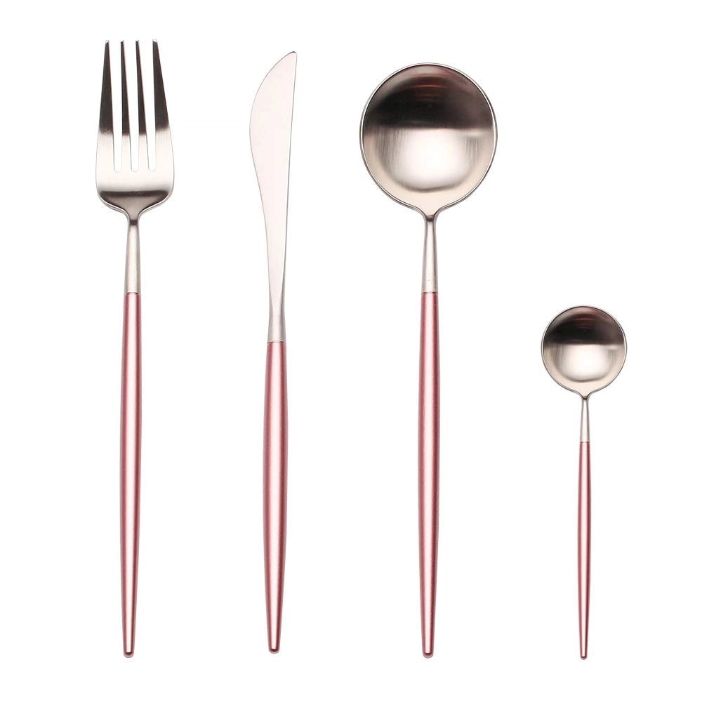 4-Piece stainless Flatware Set 6