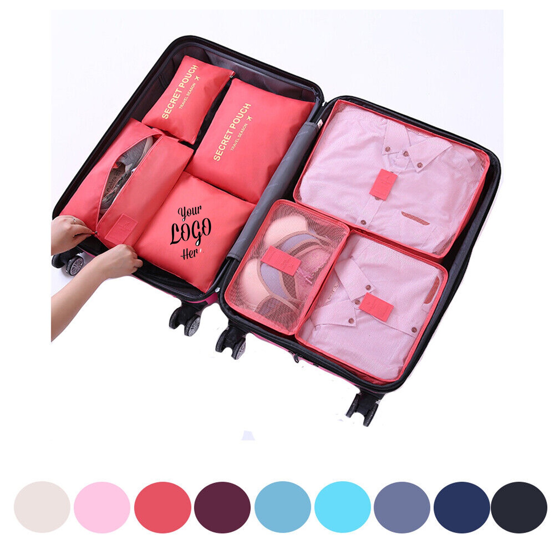 7 Pcs Travel Storage Bag