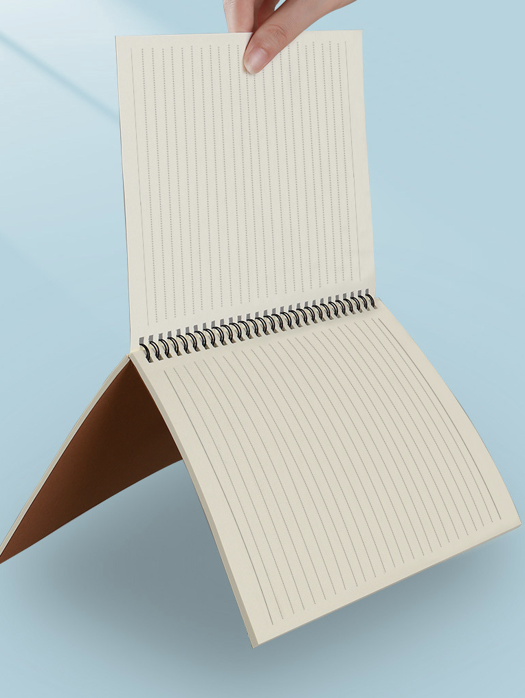 B5 Hard Kraft Cover Wire Bound Notebook 60 sheets 2