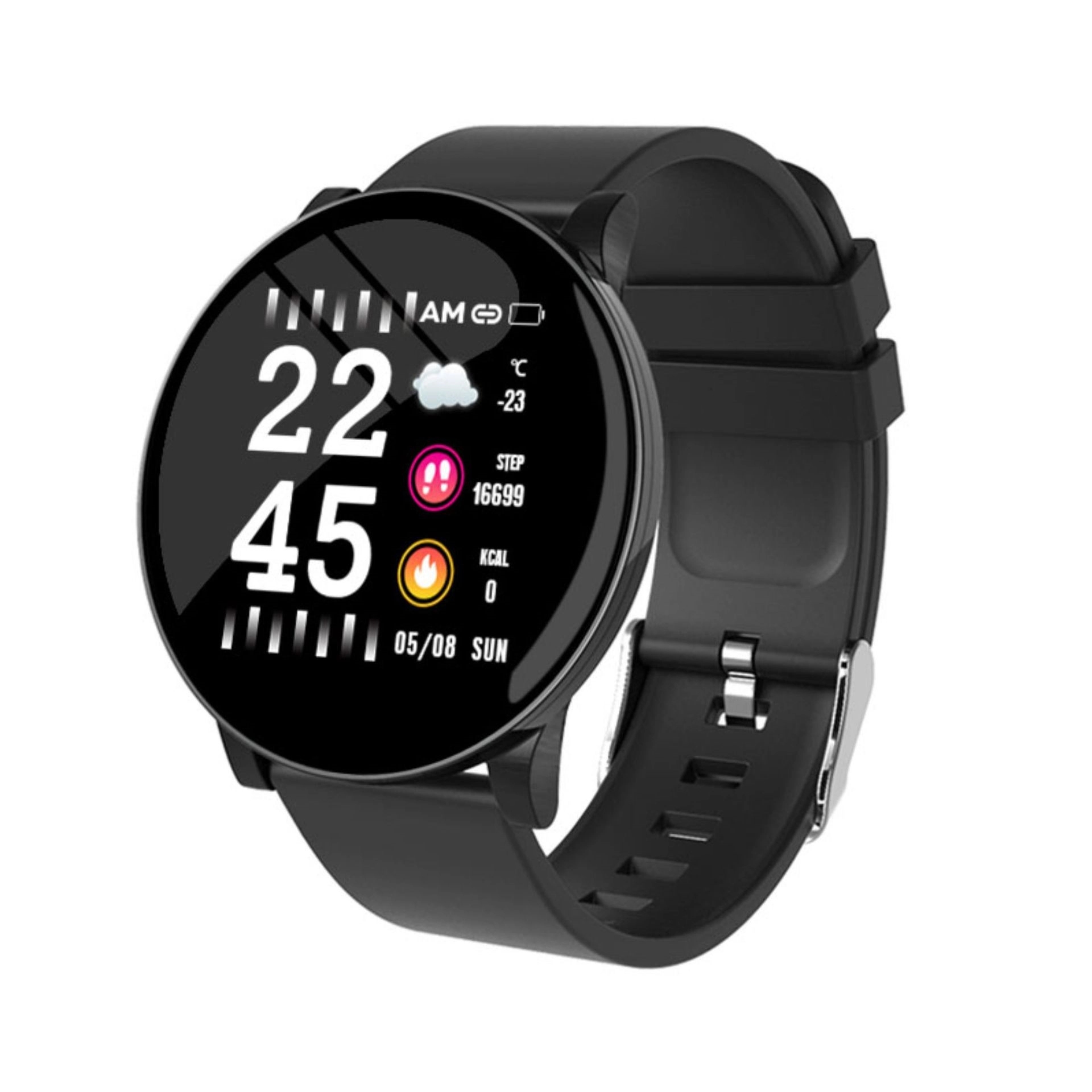W8 Smart Watch Bracelet with Silicone Strap 2