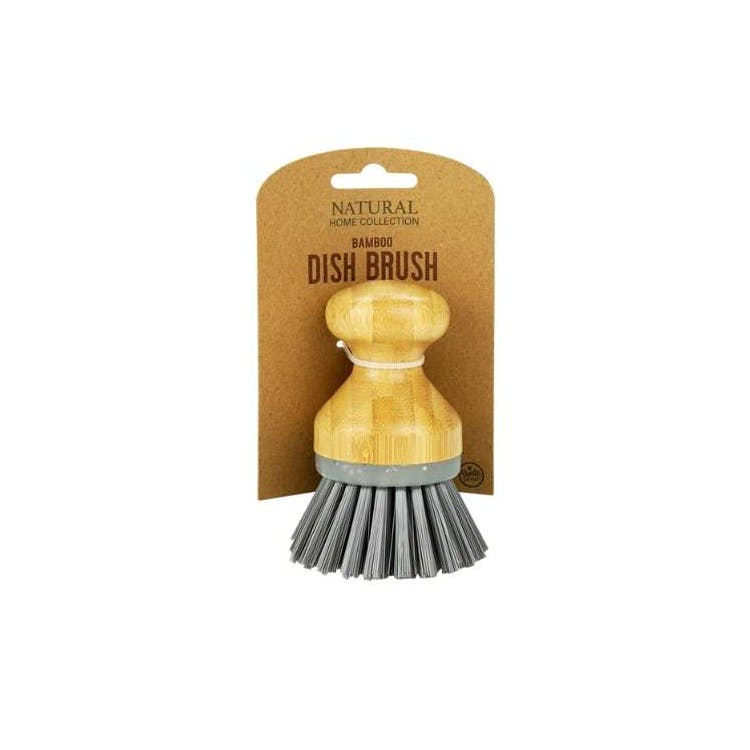 Bonita Home Bamboo Dish Brushes 3.9"x2.7"x2.7" 1
