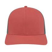 Cap America Poly/Cotton Trucker Mesh Back Cap 64