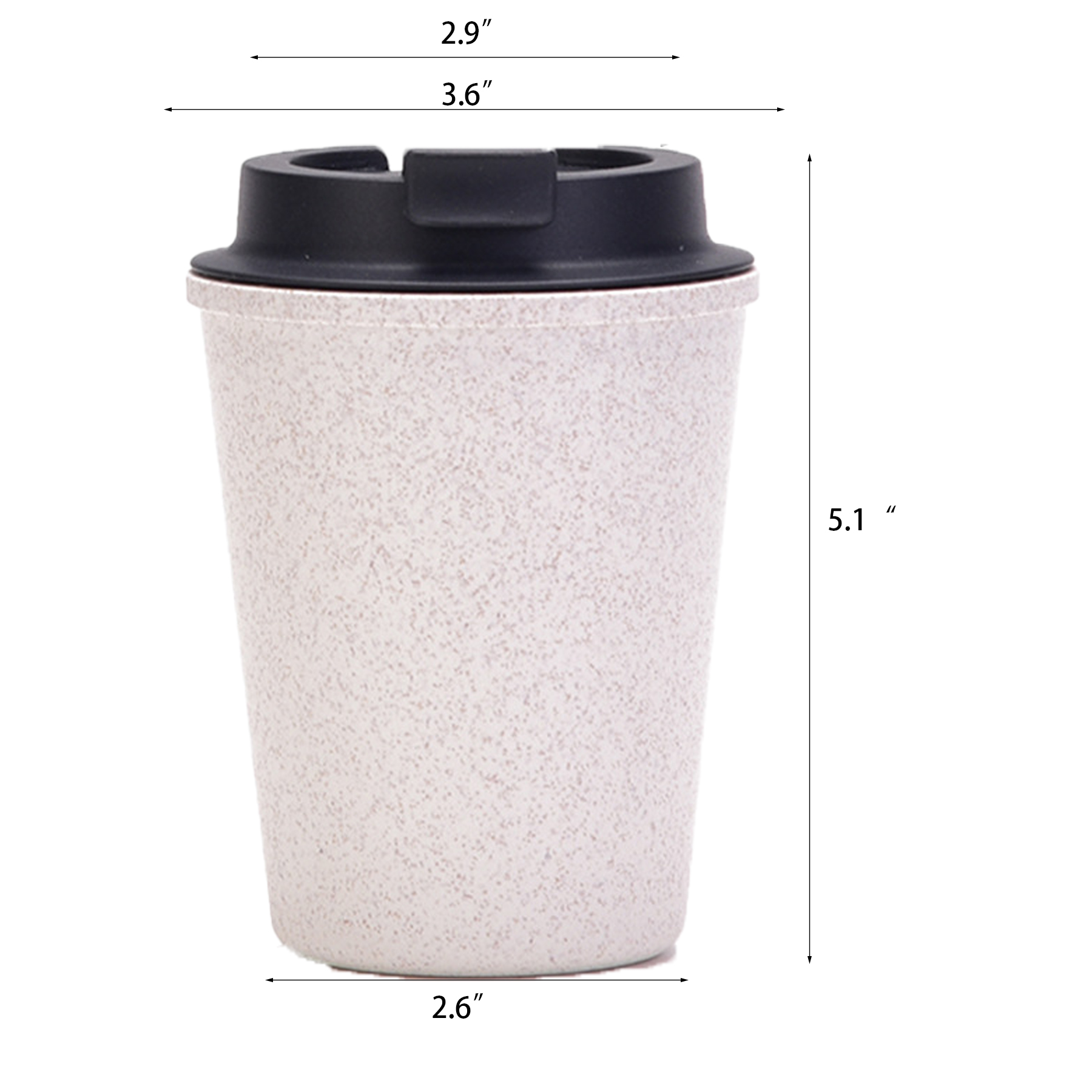 Wheat straw coffee mug 2