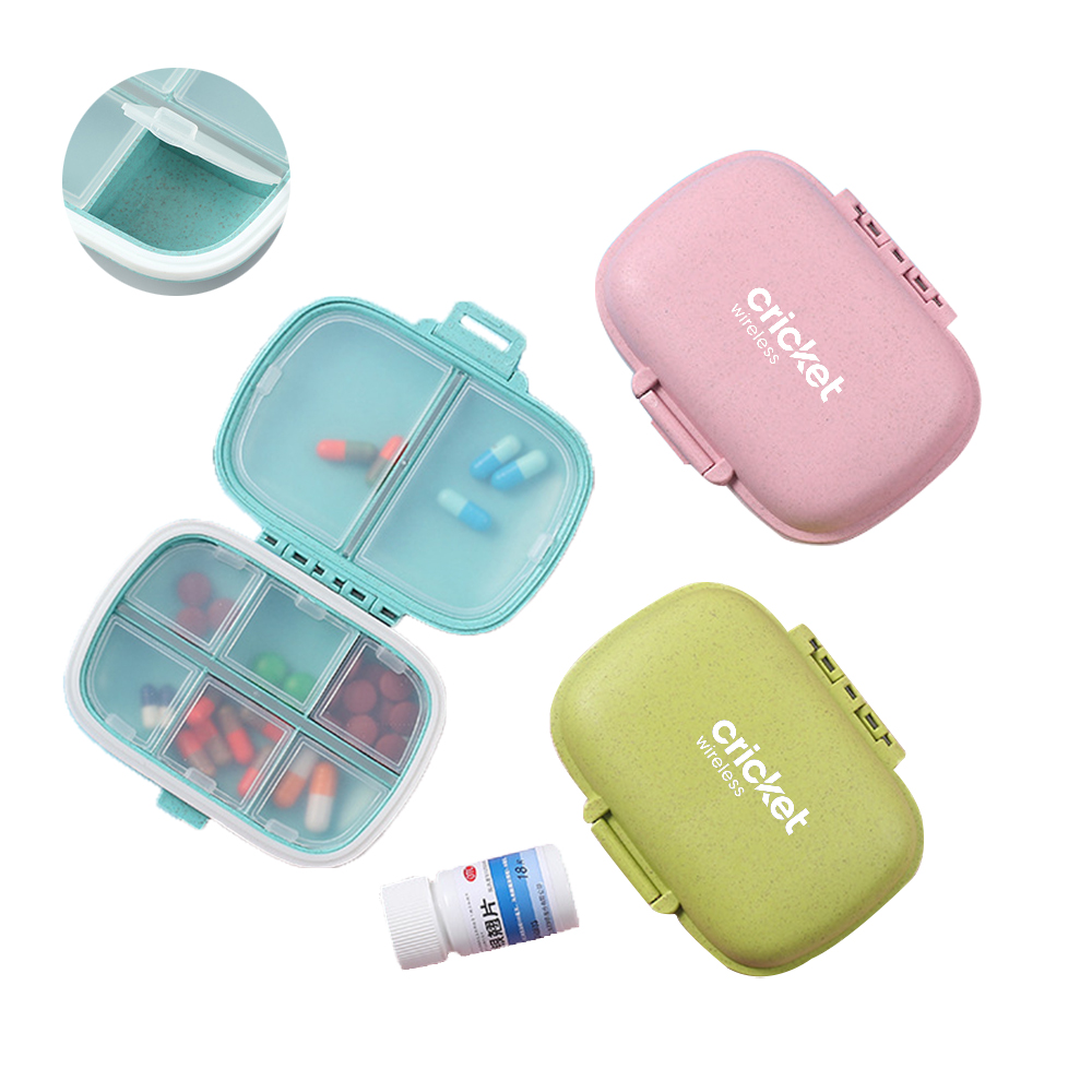 8 Compartments Pill Organizer 3