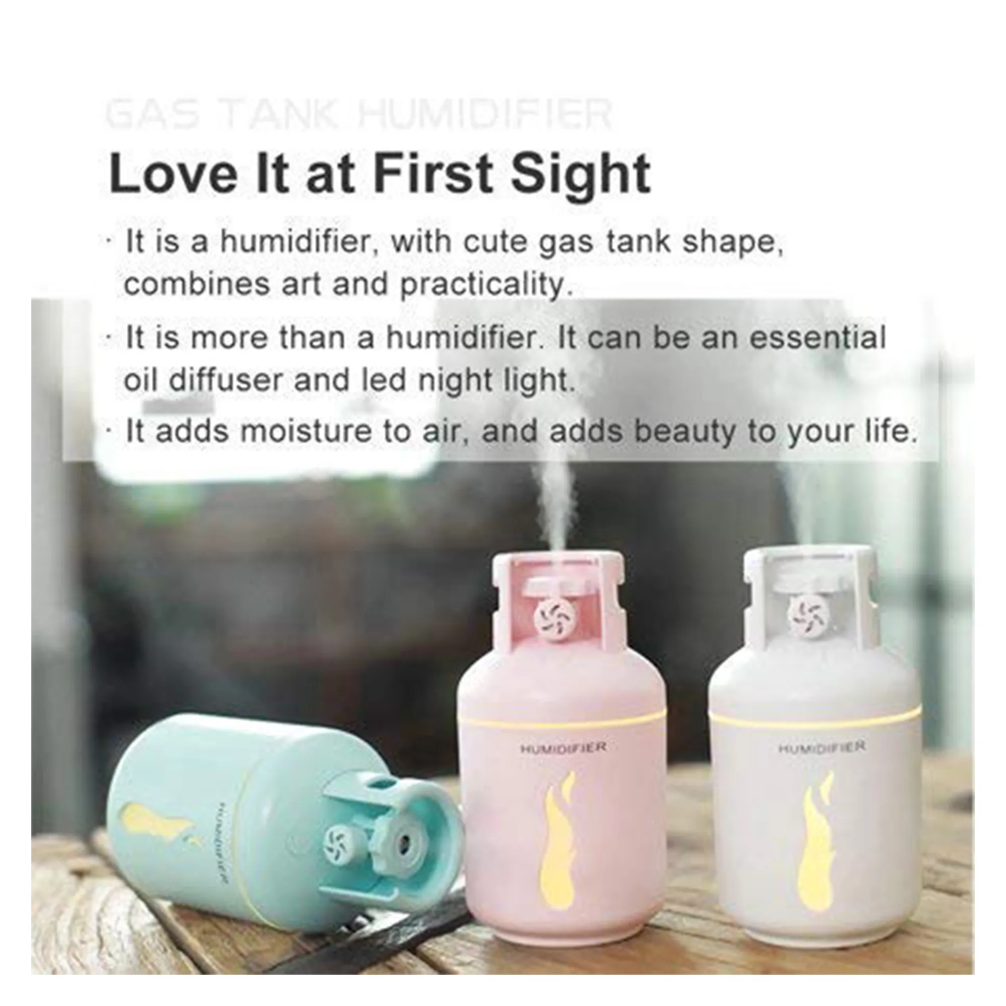 10oz Compact USB Air Humidifier 4
