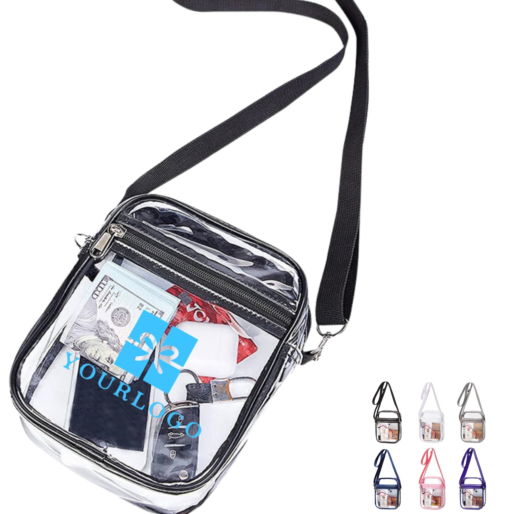 Clear Crossbody Bag