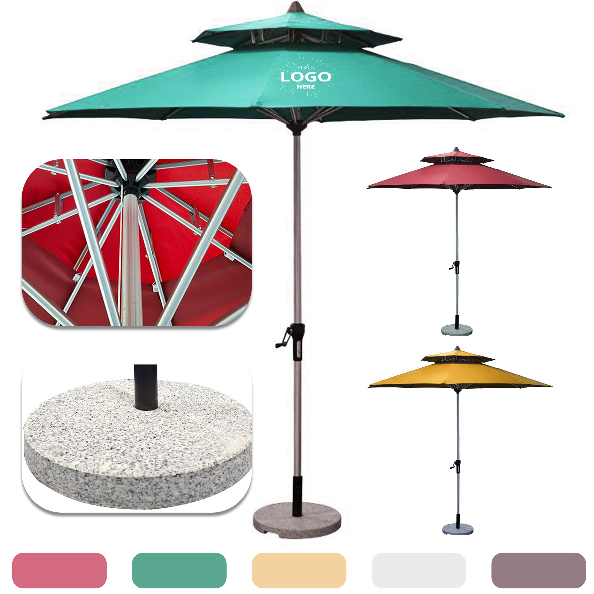 Table Market Umbrella 2