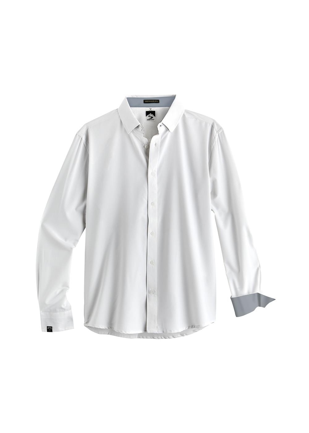 Storm Creek Men's Influencer 4-Way Stretch Solid Woven Shirt 22