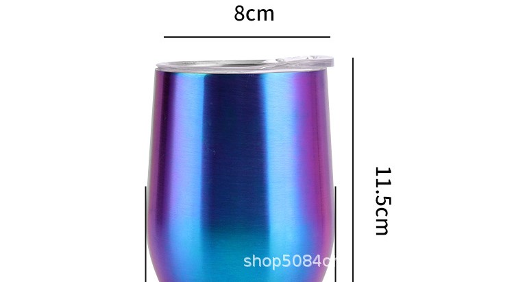 12 oz Stainess Stell Wine Cup 3