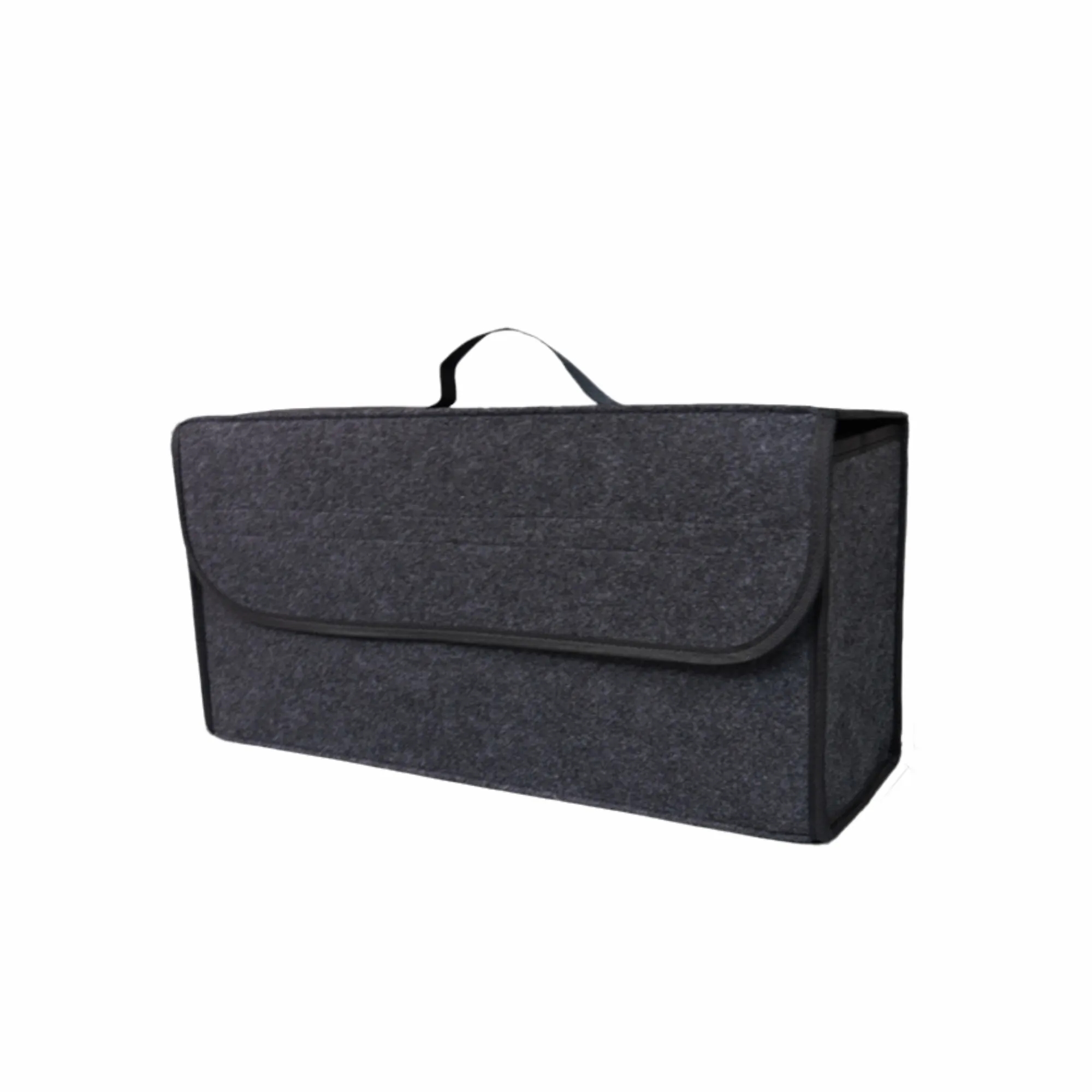 Large-Capacity Felt Car Trunk Organizer: Foldable 1