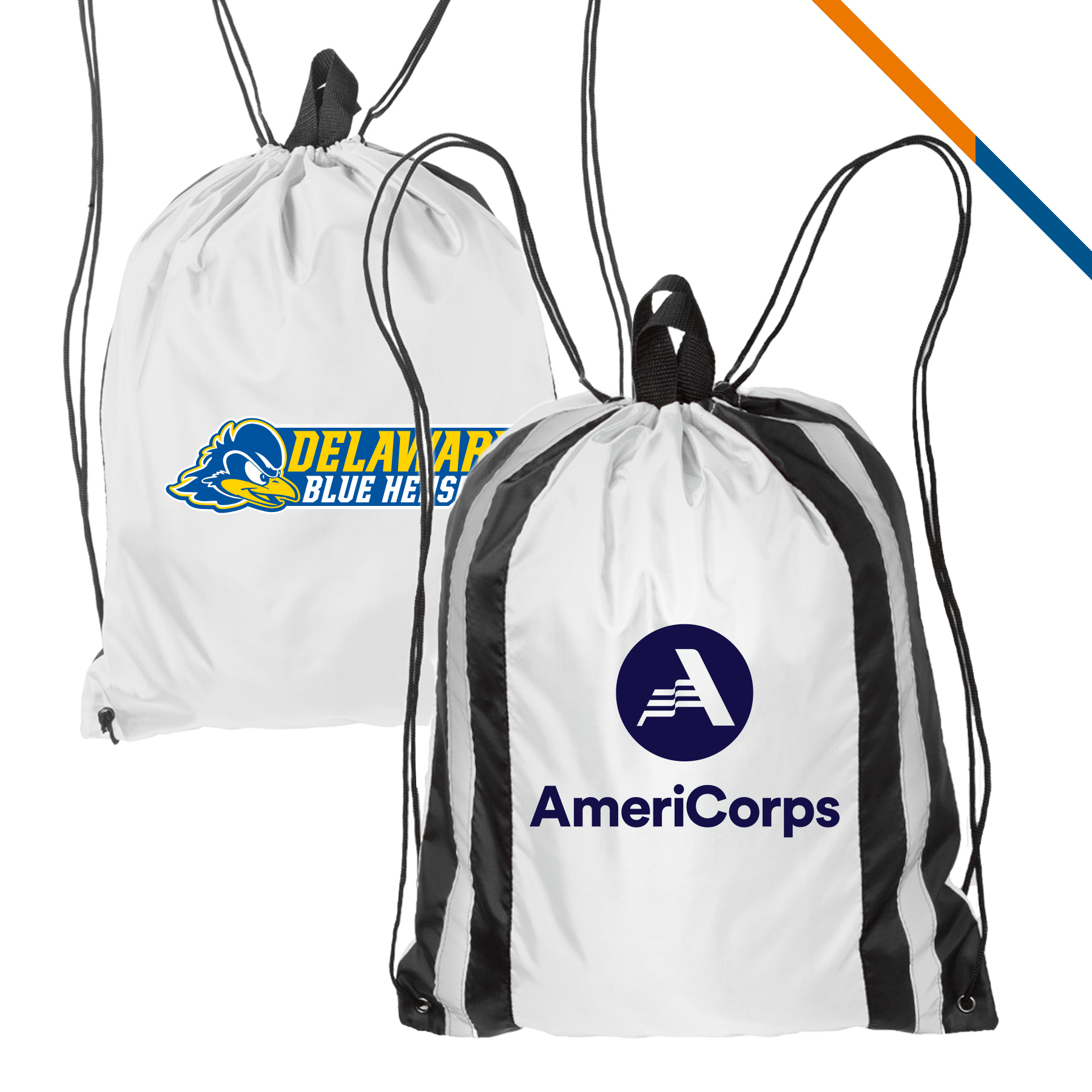 Vania Reflector Drawstring Backpacks 2