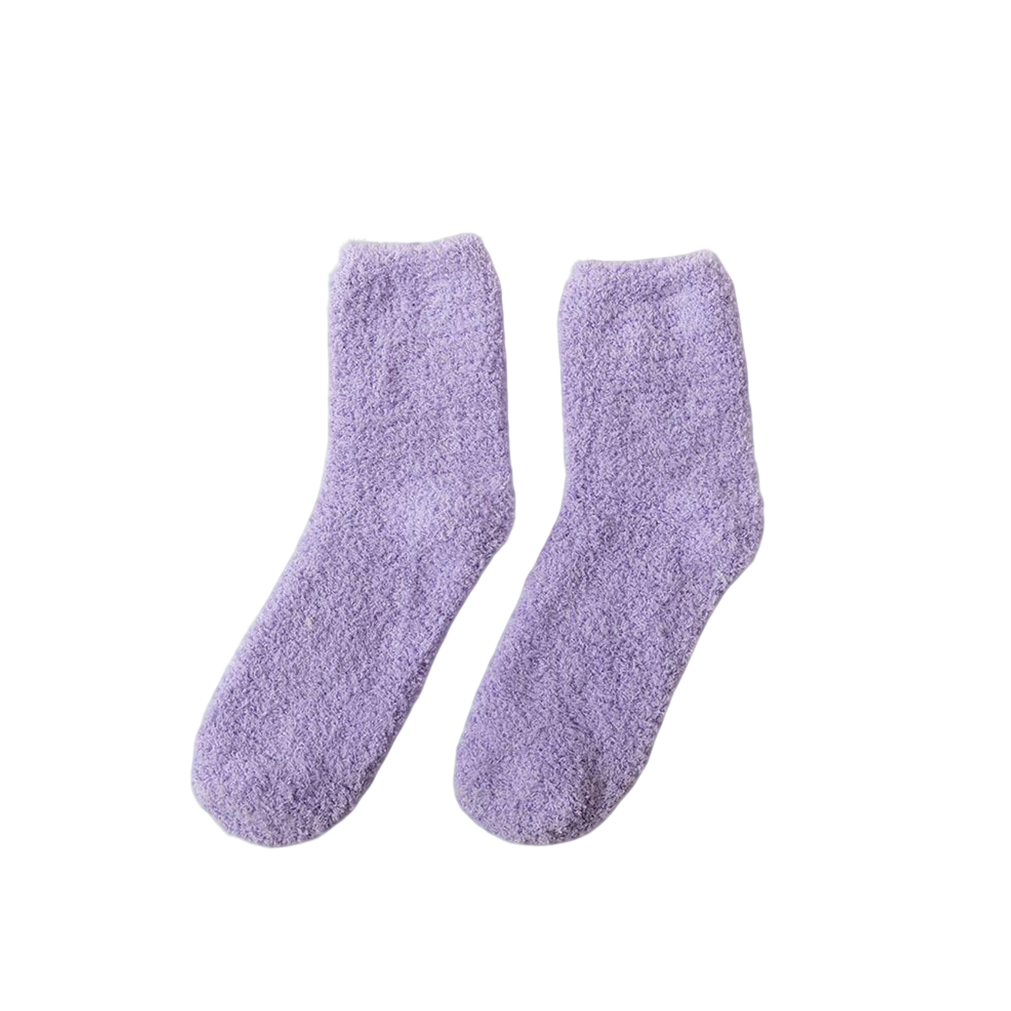 Polyester Fuzzy Sock Elastic Warm Design 16