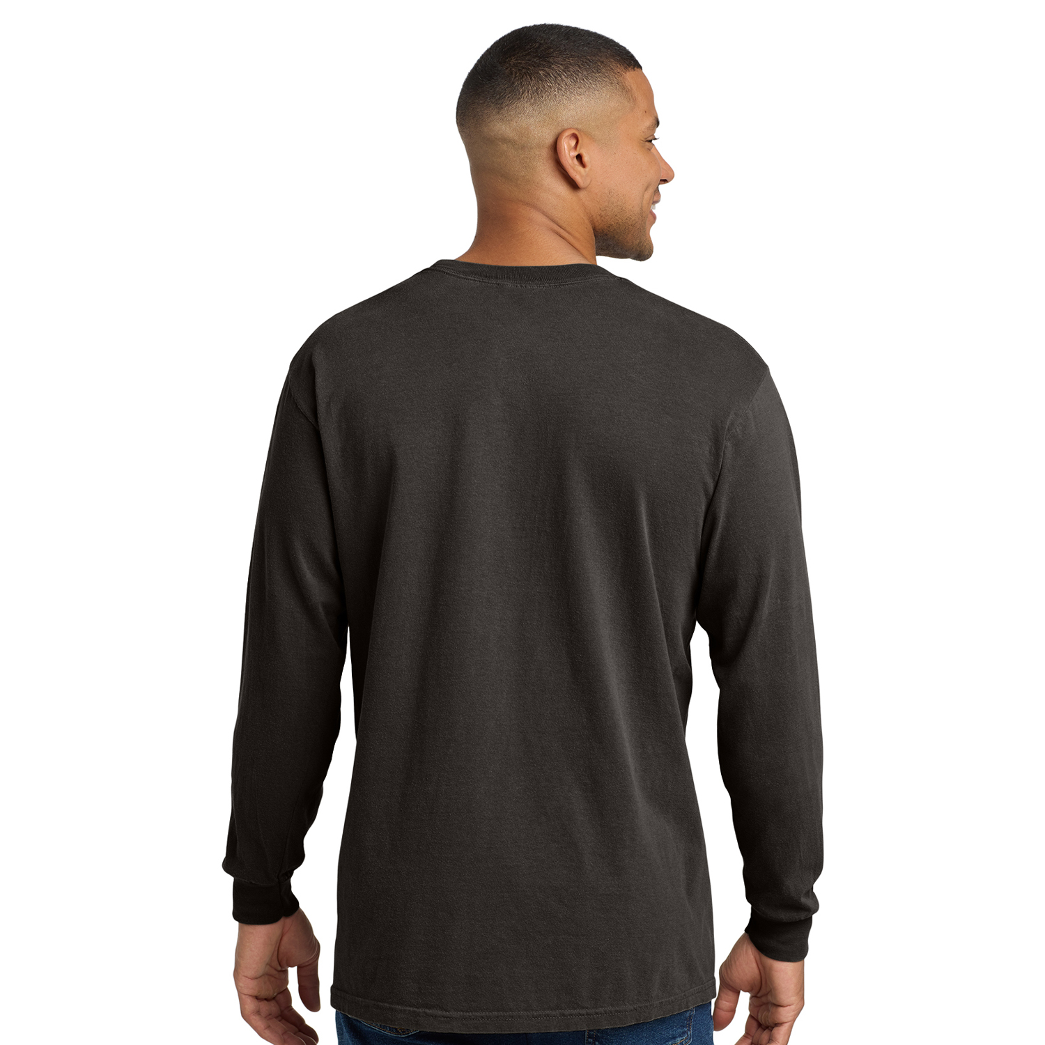 Comfort Colors® Heavyweight Ring Spun Long Sleeve Pocket Tee 5