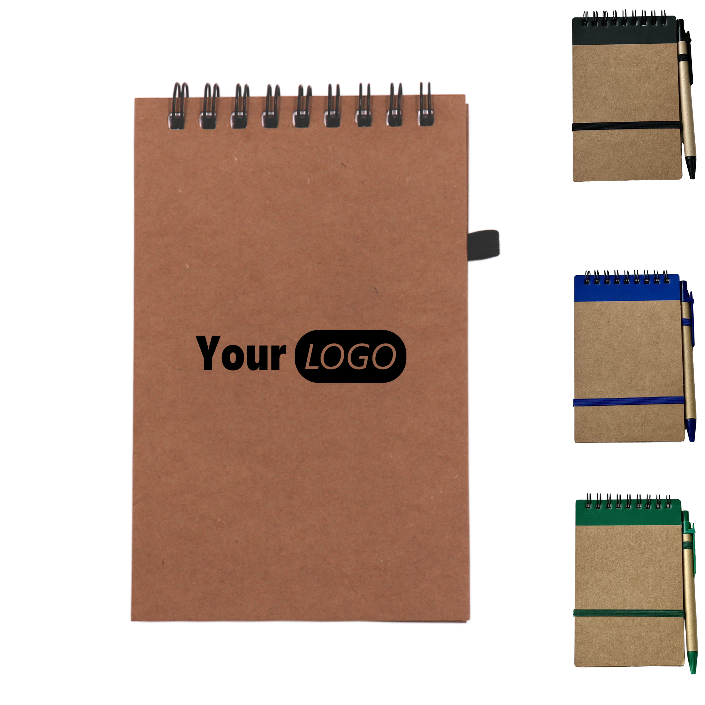 Eco-Friendly Spiral Notebook with Pen 1