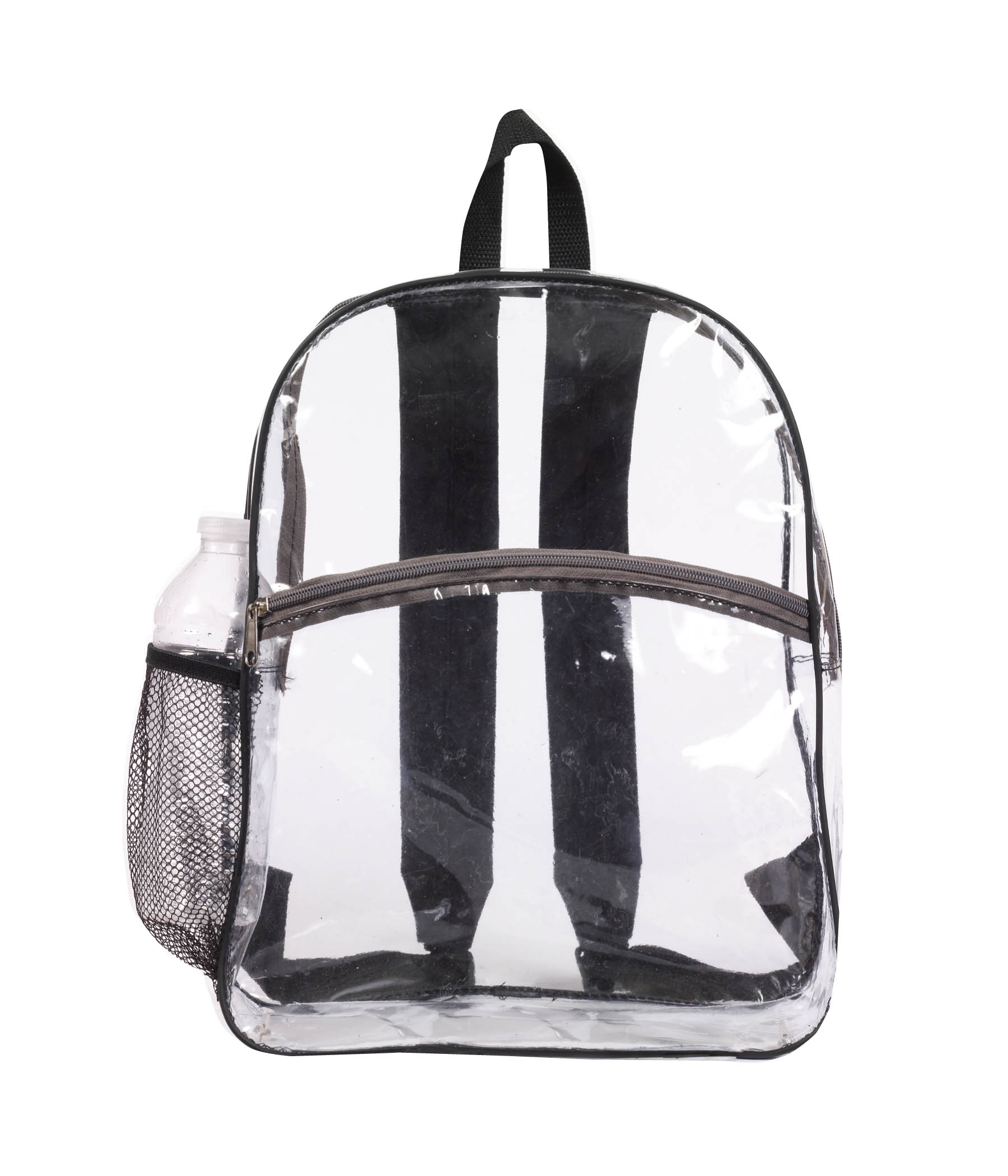 New & Improved Clear Zipper Backpack 7