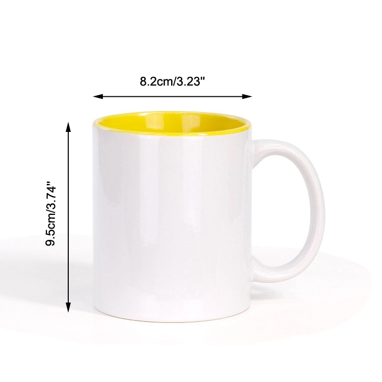 Two-Tone Full Color 11 oz Sublimation Ceramic Coffee Mug 10