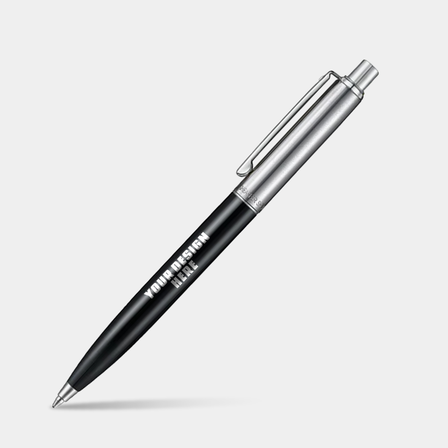 SHEAFFER® Sentinel Metal 331 Glossy Black Barrel Executive Ballpoint Pen w/ Gift Box 8