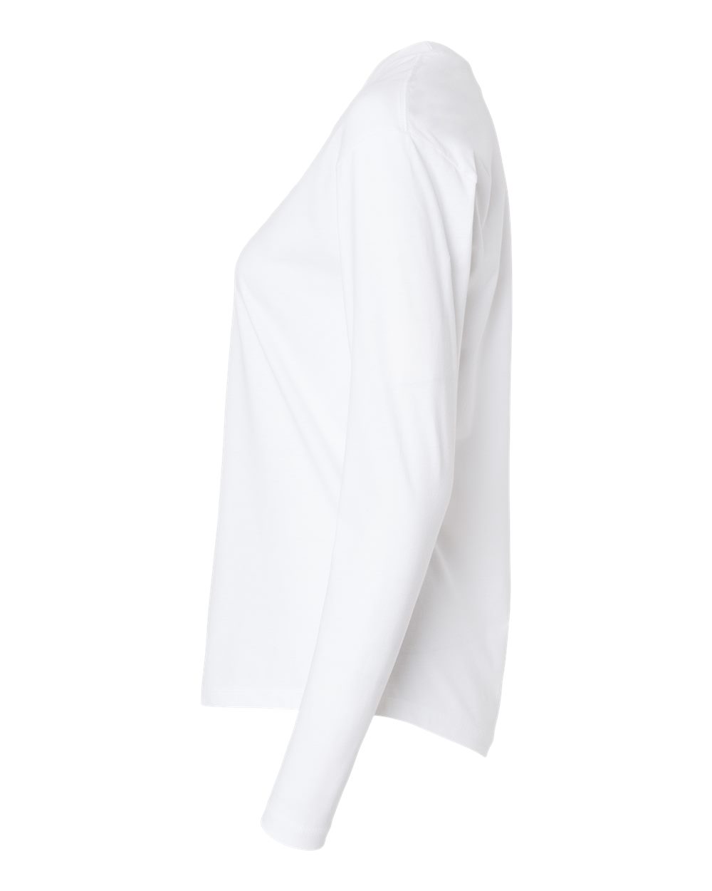 Women's Cotton Relaxed Long Sleeve T-Shirt - 3911 34