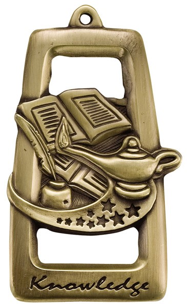 Knowledge Star Blast Medal, 2 3/4" tall 1