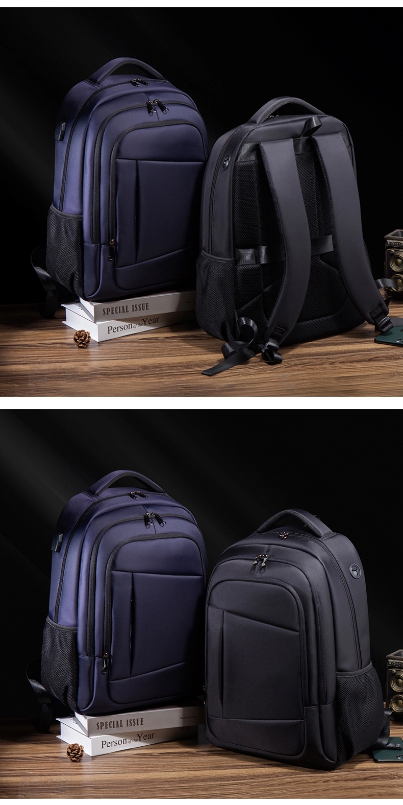 Custom Multi-compartment Gift Bags With USB Port 3