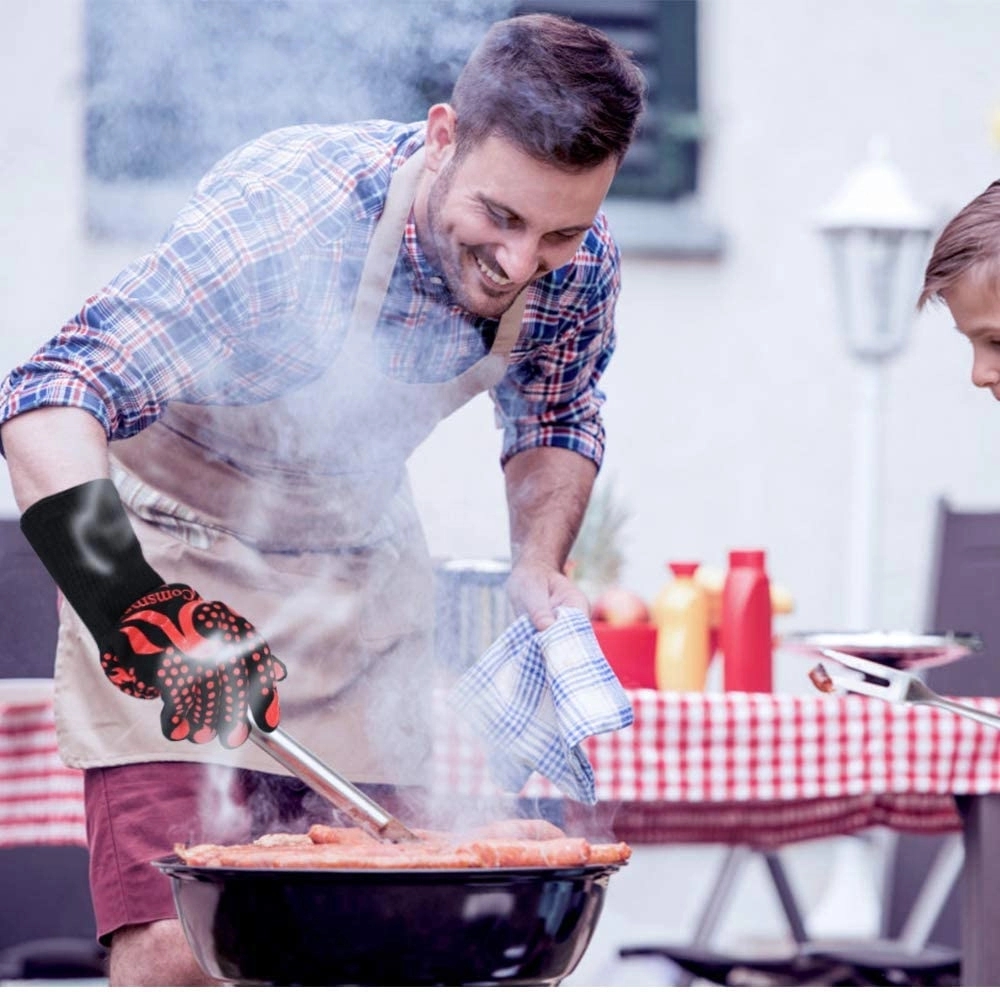 Heat Resistant BBQ Gloves 4