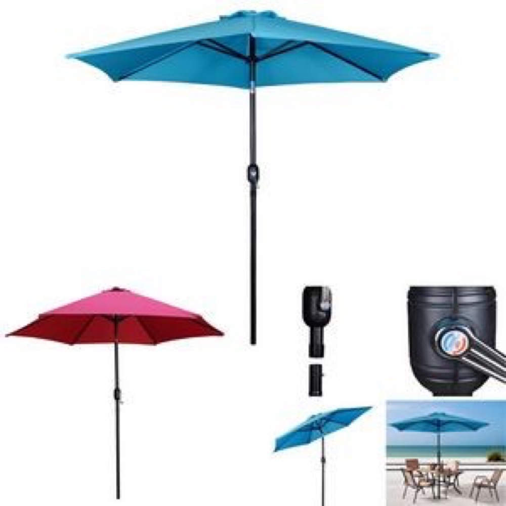 83" Adjustable Beach Umbrella 1