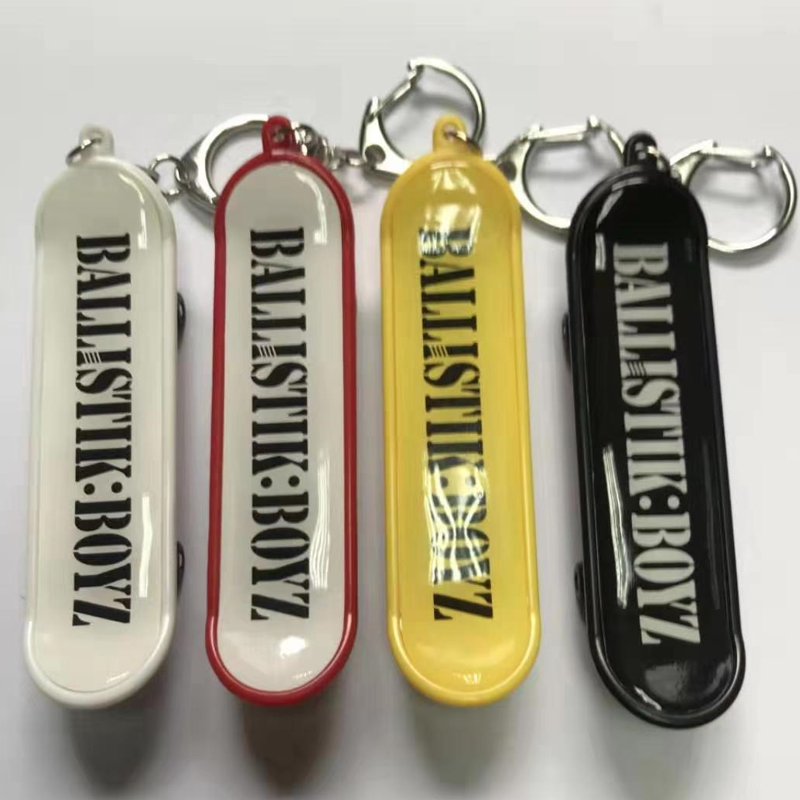 Epoxy Skateboard Key Chain 1