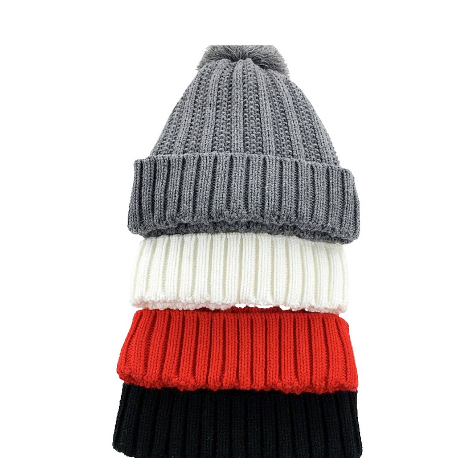 Custom Warmth Hairball Knitted Hat 1
