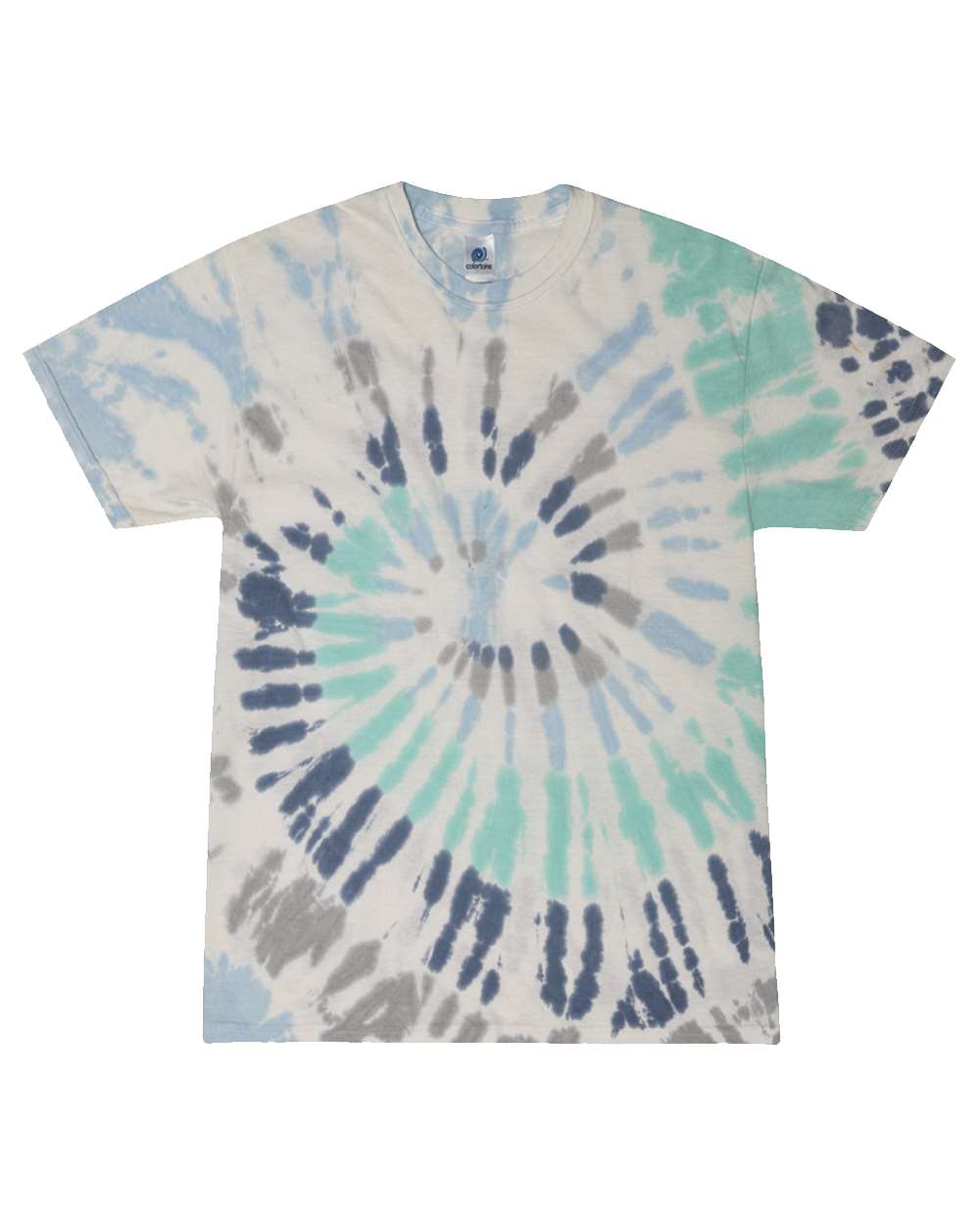 Unisex Multi-Color Tie-Dyed T-Shirt - 1000 59