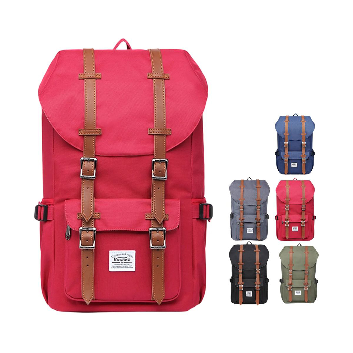Durable Oxford Laptop Backpack for 15.6 Inch Devices 1