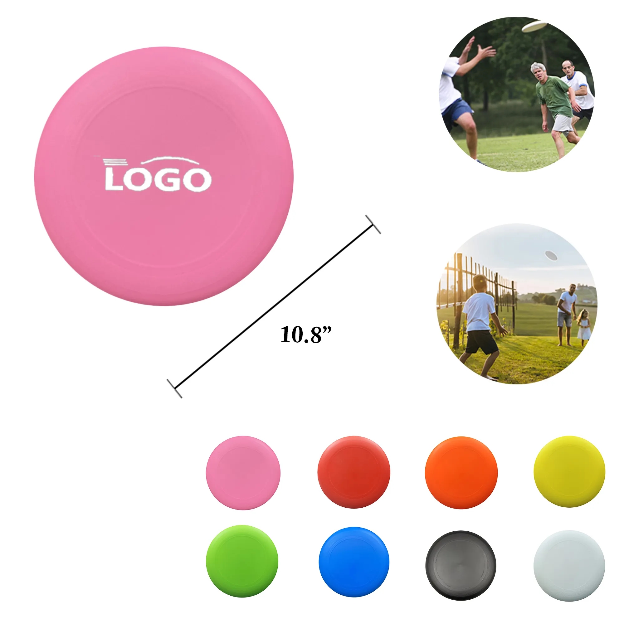 MOQ25 175g Professional PE Sports Flying Disc 5