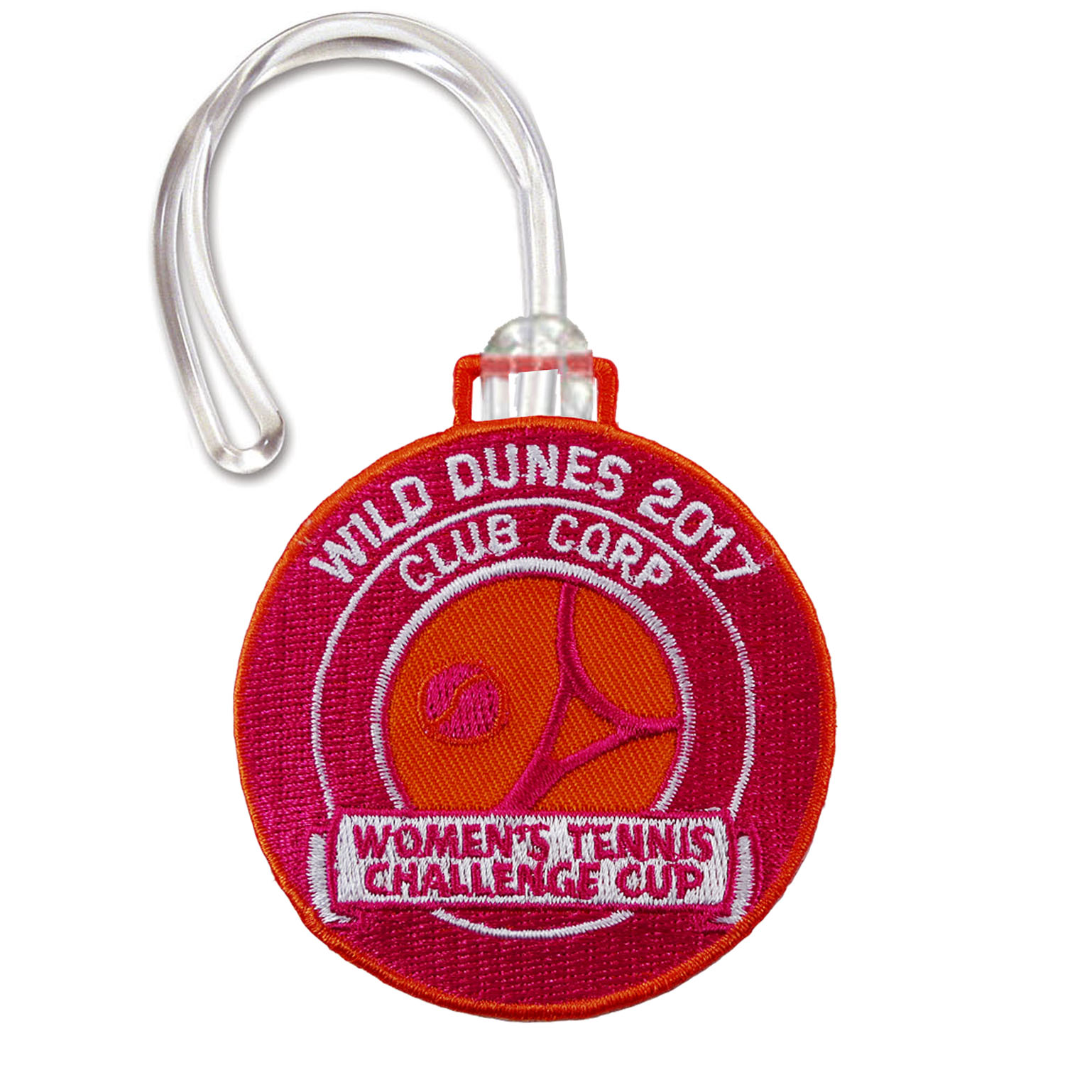 Embroidered 2 Sided Bag Tag