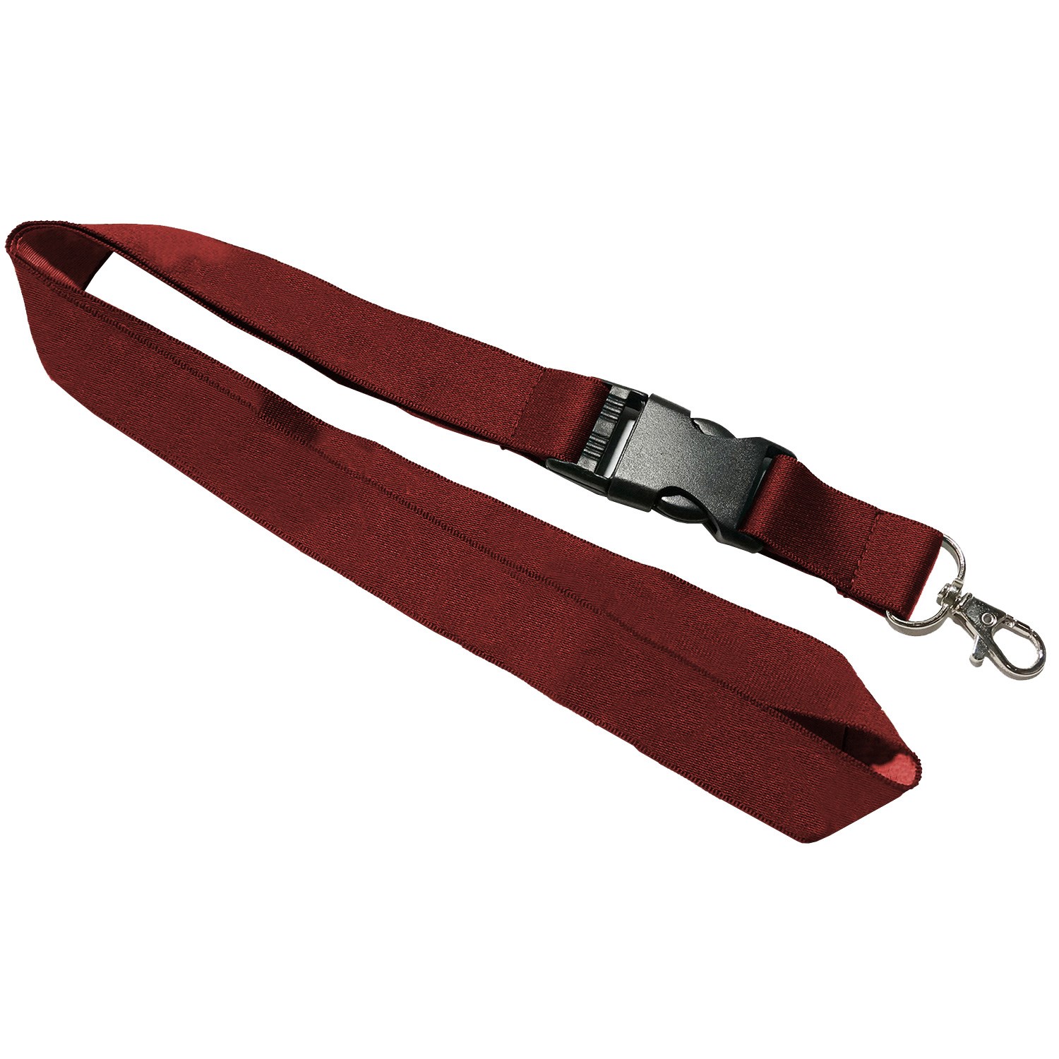1" Woven Lanyards with Detachable Buckle Release 20