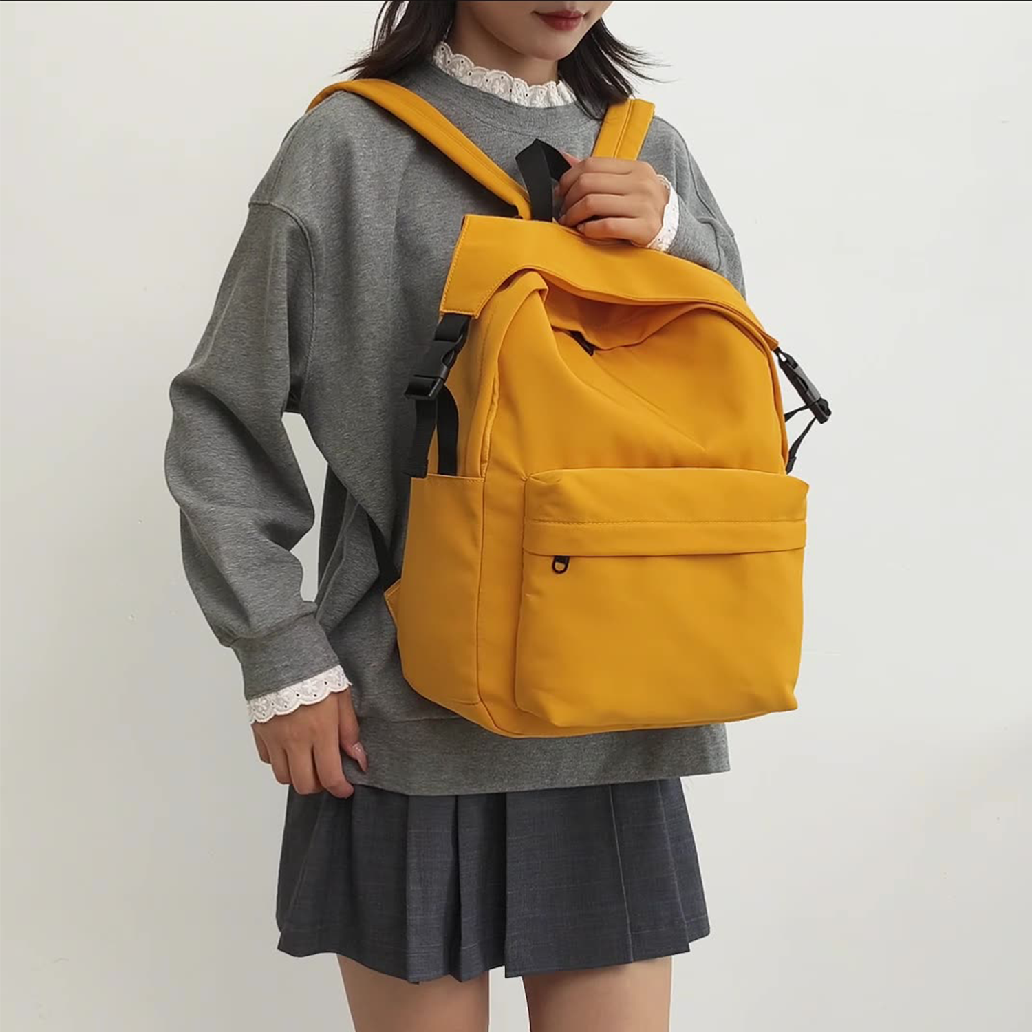 Nylon Lightweight Casual Travel Backpack 7