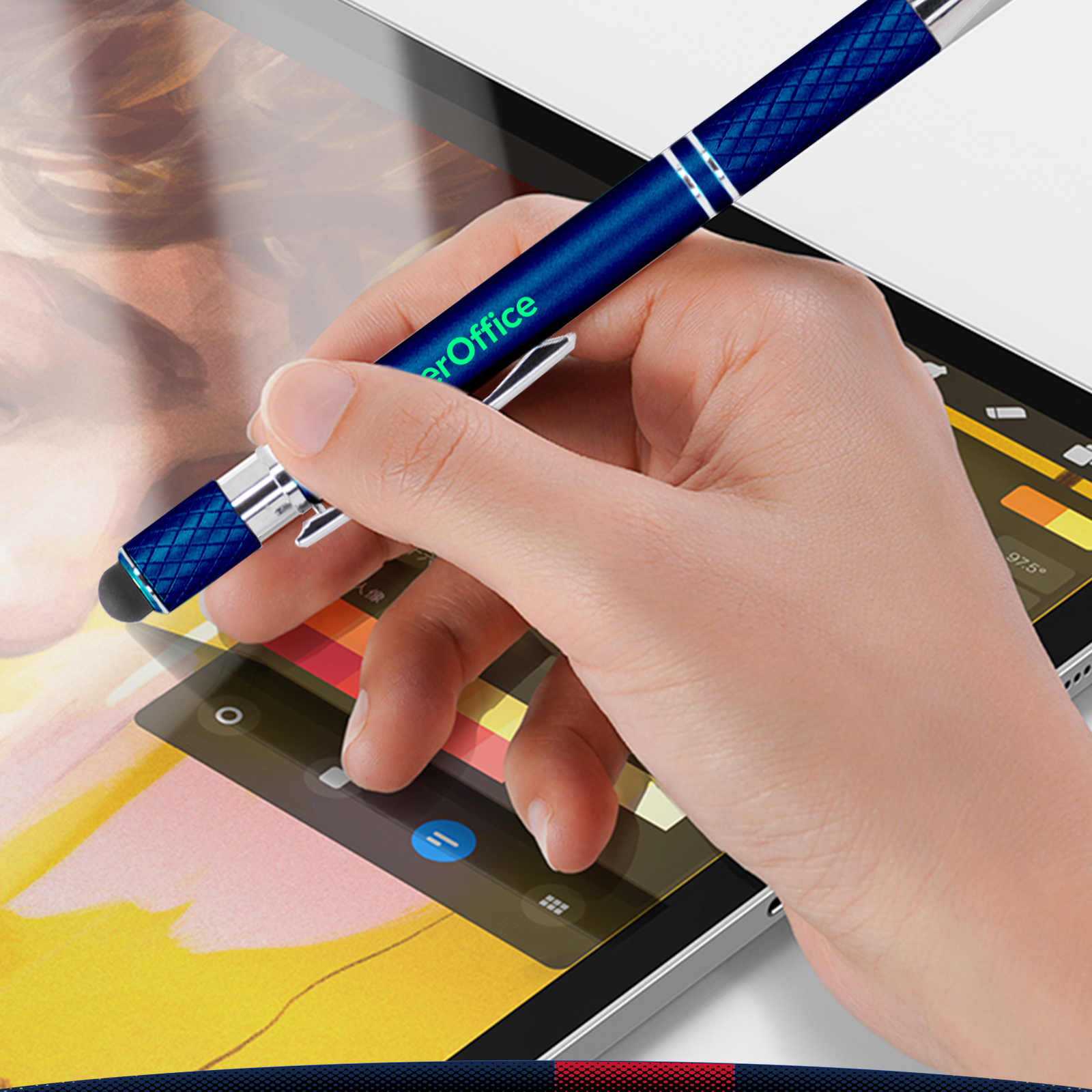 Fridenot Spin It Executive Metal Stylus Ballpoint Pen 9