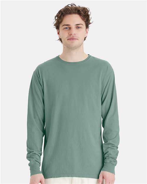 Unisex Garment-Dyed Long Sleeve T-Shirt - GDH200 124
