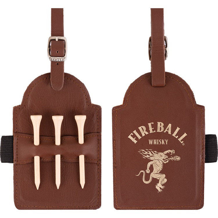 Golf Tee Caddie (Vegetable Leather) 5