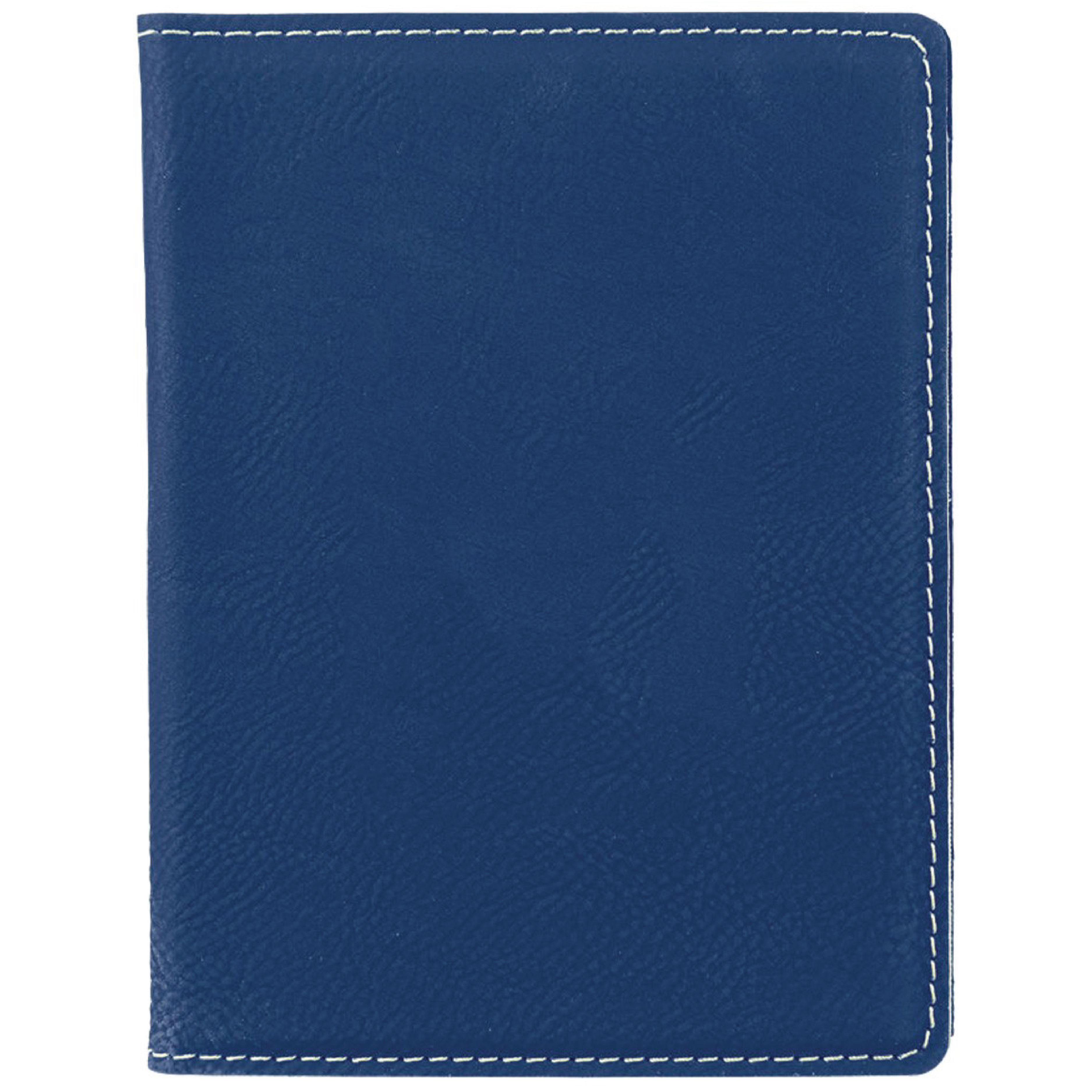 Blue/Silver Leatherette Passport Holder 4