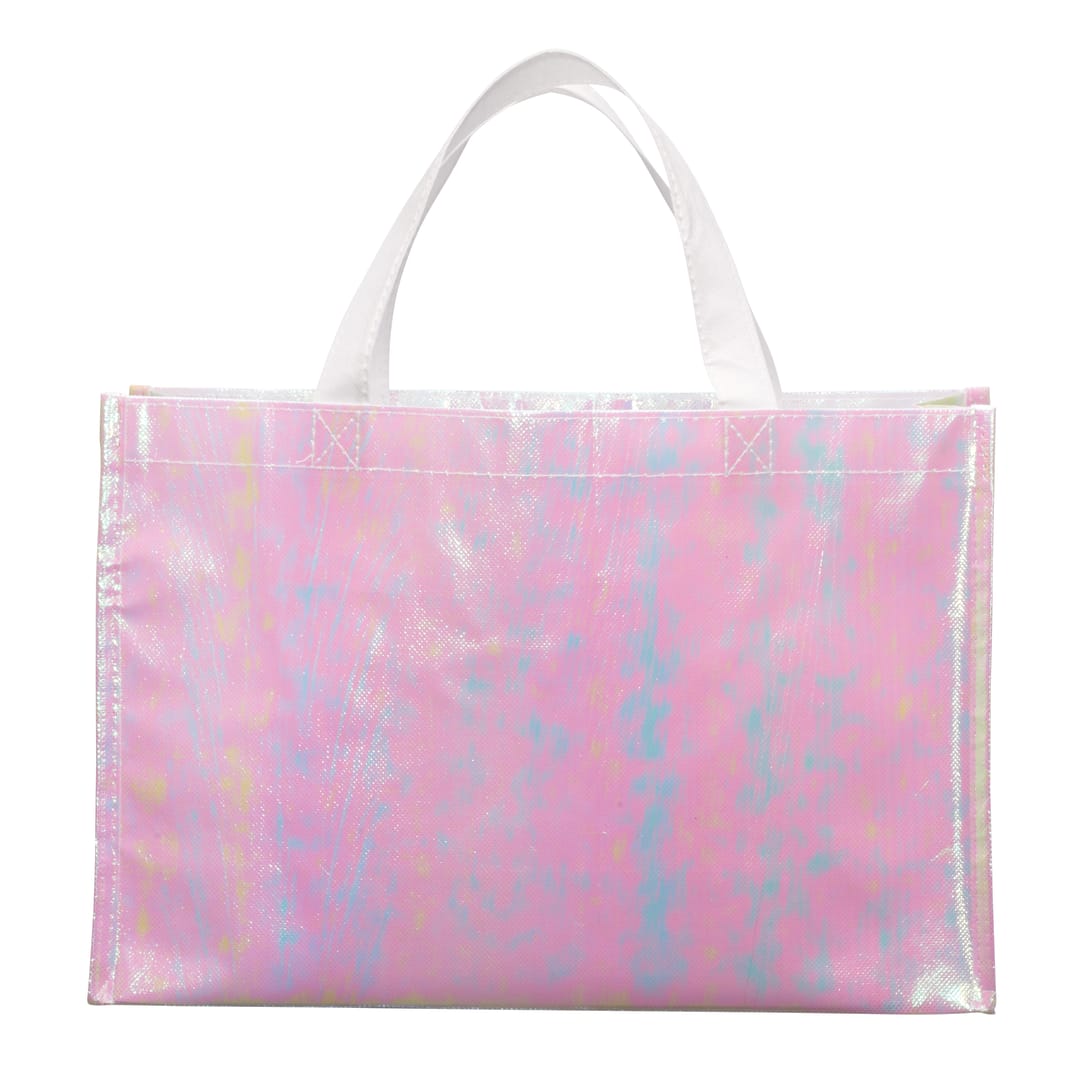 Iridescent Non-Woven Shopper Tote 4