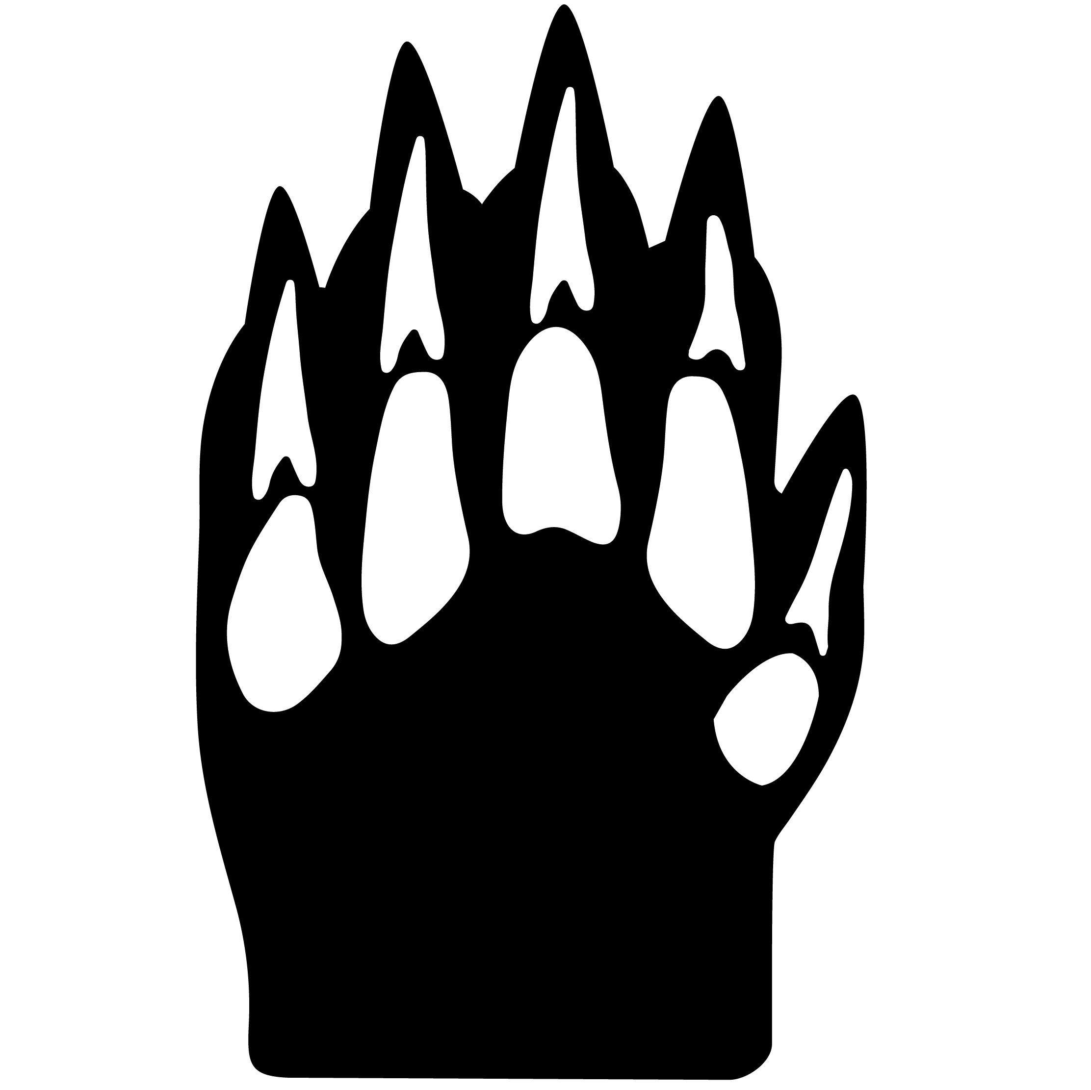 Foam Dinosaur Claw Mitt 6