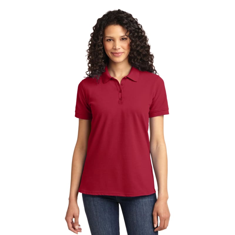 Port & Company Women's Core Blend Pique Polo. 37