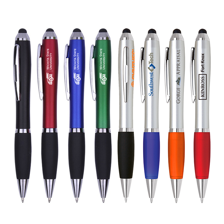 Twist action plastic stylus pen 13