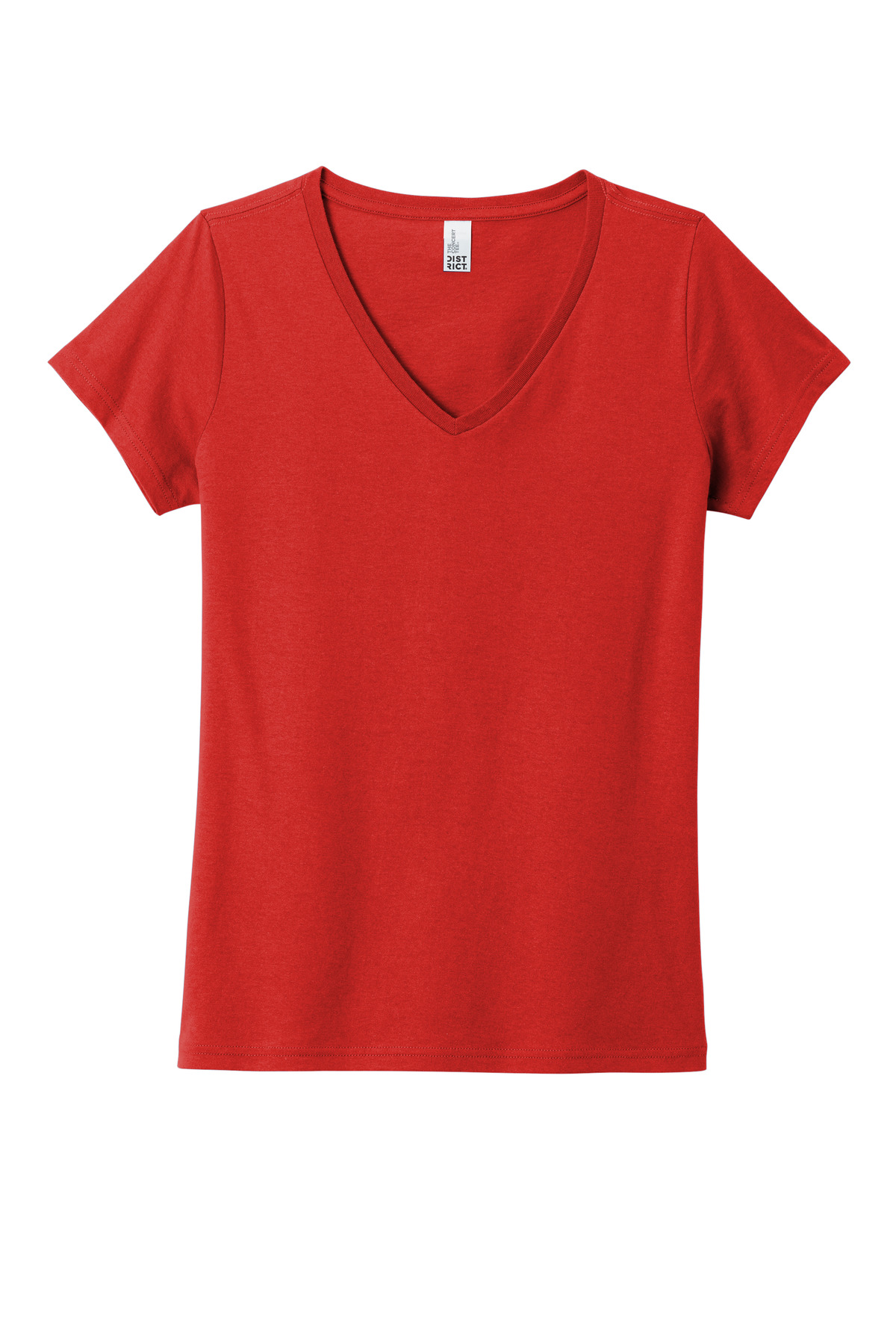 District Women's The Concert Tee V-Neck DT5002 73