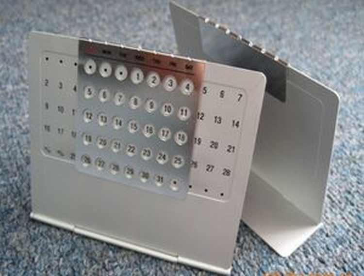 Promotional Aluminum Perpetual Calendar 2