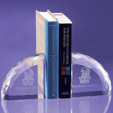 FACETED BOOKENDS 1