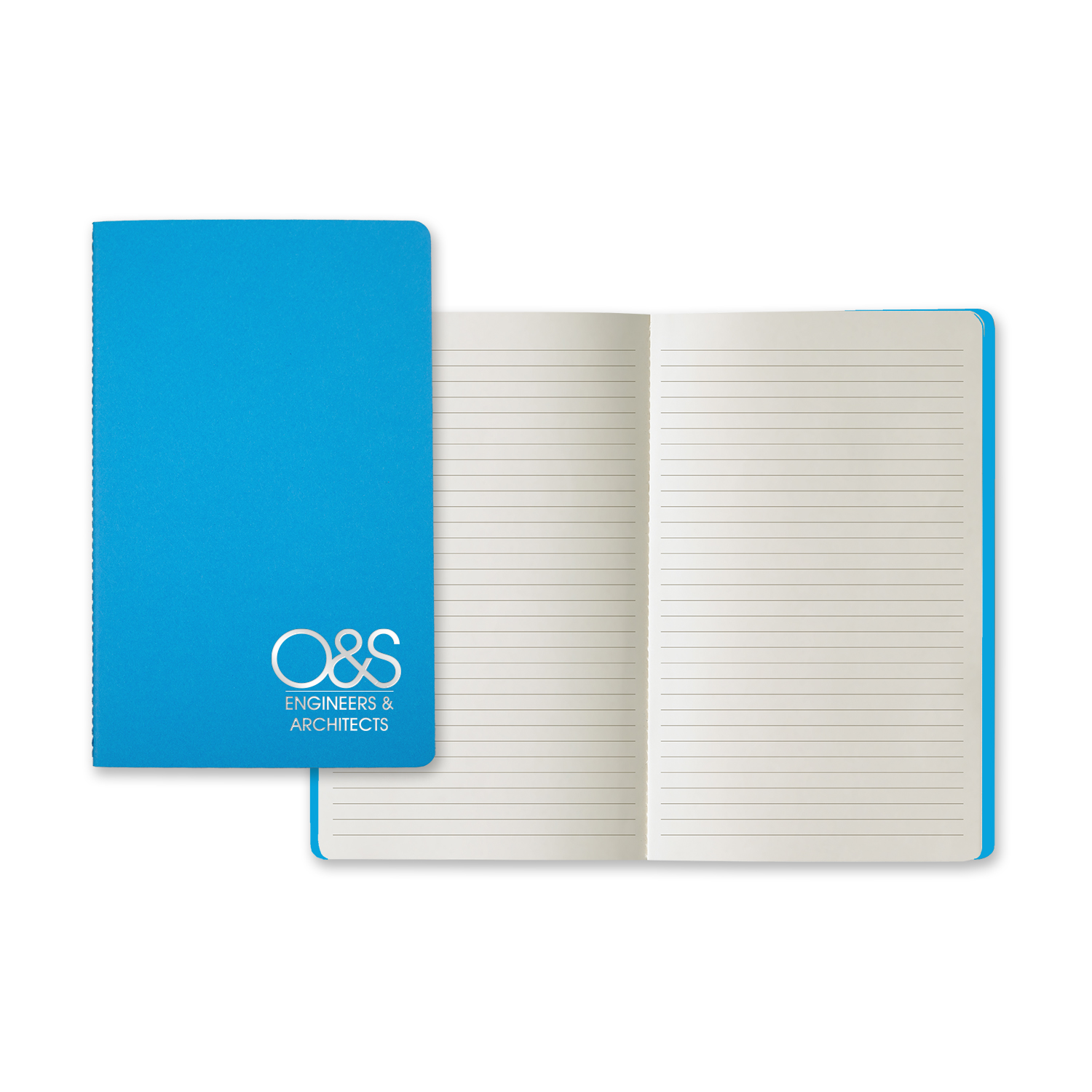 Castelli Prisma Medio Saddle Stitched Lined Ivory Page Journal 25