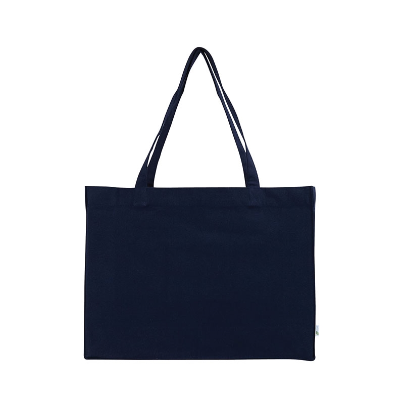Juliette 10 oz. Recycled Cotton Shopper Tote, custom tote bag with logo imprint 11