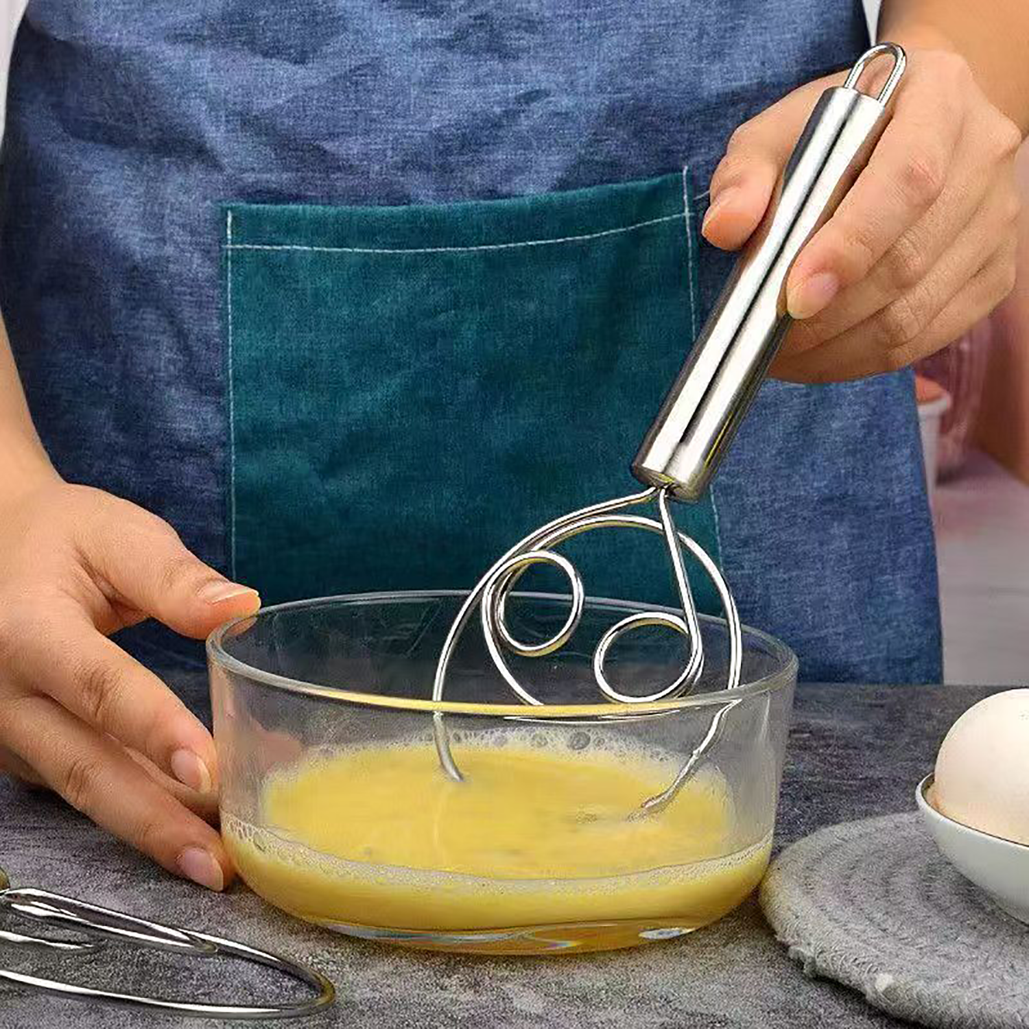 Stainless Steel Hand-Held Mixer 3